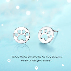 Animal footprints Earrings