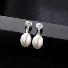 Load image into Gallery viewer, Pearl Earrings