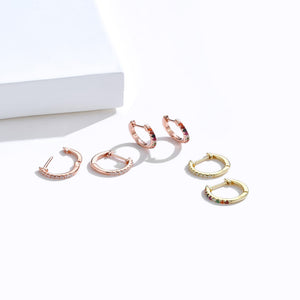 Silver Hoop Earrings for Women