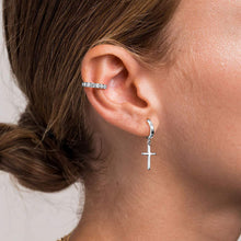 Load image into Gallery viewer, Cross Earrings