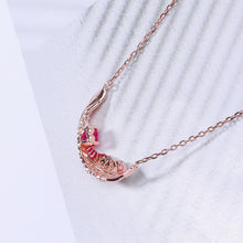 Load image into Gallery viewer, Feather Pendant Necklace