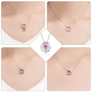 Flower Pendant Necklace