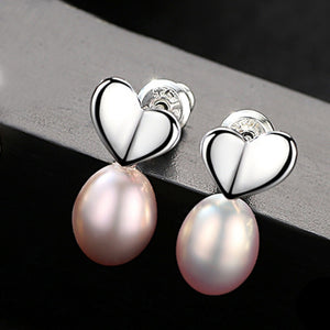 Women’s Round Pearl Ear Stud