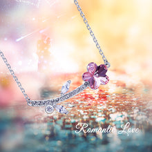 Load image into Gallery viewer, Flower of happiness Crystal Necklace