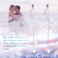 Load image into Gallery viewer, Pearl Pendant Earrings