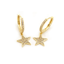 Load image into Gallery viewer, Stars earrings