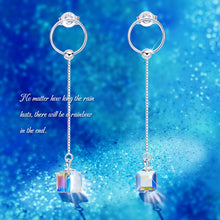 Load image into Gallery viewer, Crystal hanging Earrings