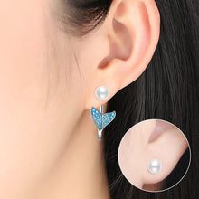 Load image into Gallery viewer, Mermaid tail Earrings