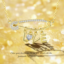 Load image into Gallery viewer, Pin &quot;love&quot; Necklace