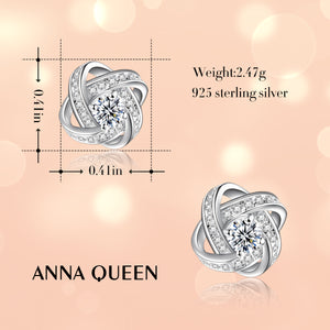 Sterling Silver Stud Earrings for Women