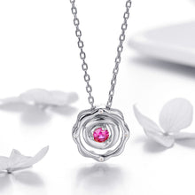 Load image into Gallery viewer, Flower Pendant Necklace