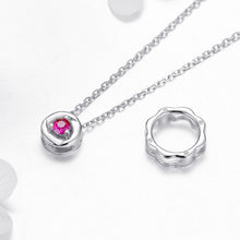 Load image into Gallery viewer, Flower Pendant Necklace