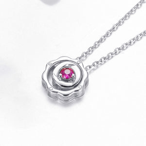 Flower Pendant Necklace