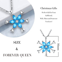 Load image into Gallery viewer, Snow Flower Necklace