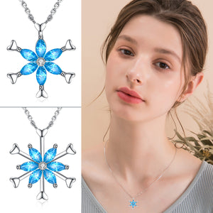 Snow Flower Necklace