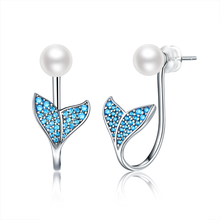 Load image into Gallery viewer, Mermaid tail Earrings