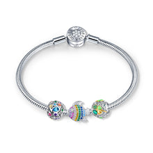 Load image into Gallery viewer, Summer dream Ocean bracelet Rainbow Fish Underwater world bracelet set