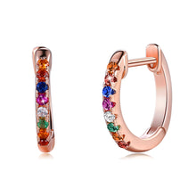 Load image into Gallery viewer, Silver Hoop Earrings for Women