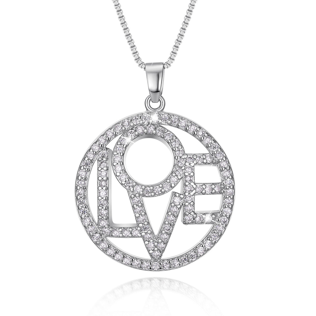 Love necklace pendant