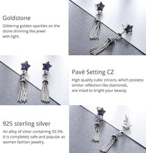 Load image into Gallery viewer, Star Tassel Earrings