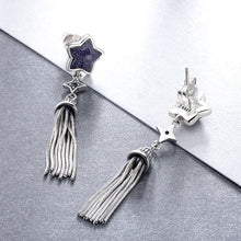 Load image into Gallery viewer, Star Tassel Earrings