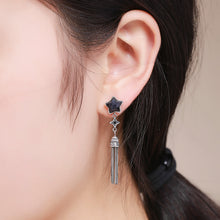 Load image into Gallery viewer, Star Tassel Earrings