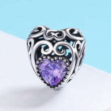 Load image into Gallery viewer, Leaf wave Heart Bead Amulet